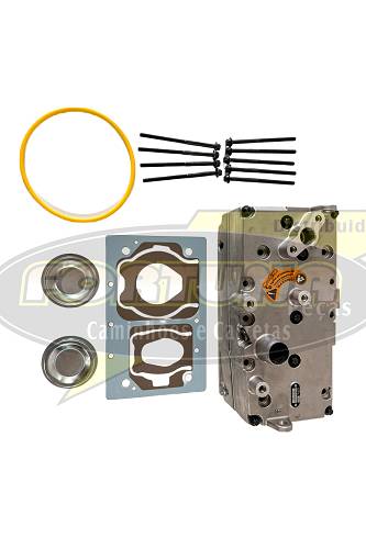 CABECOTE COMPRESSOR AR DAF XF106 2 CIL. (MOD.WABCO) - Ref: 9127180032